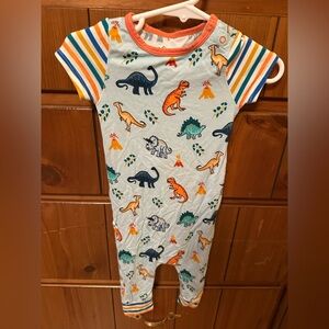 Colorful Free Birdees Dinosaur Kids Footie